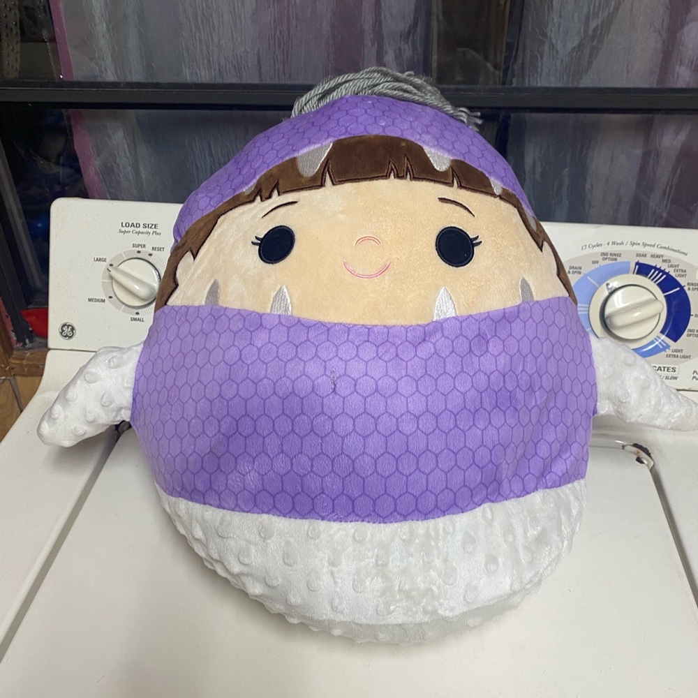 Disney Purple and White Stuffed Animal